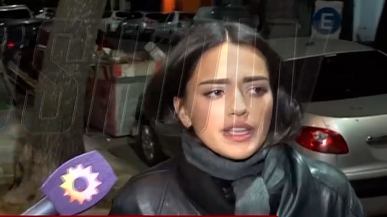 La reacción de Maia Reficco cuando le preguntaron si busca fama a costa de Franco Colapinto
