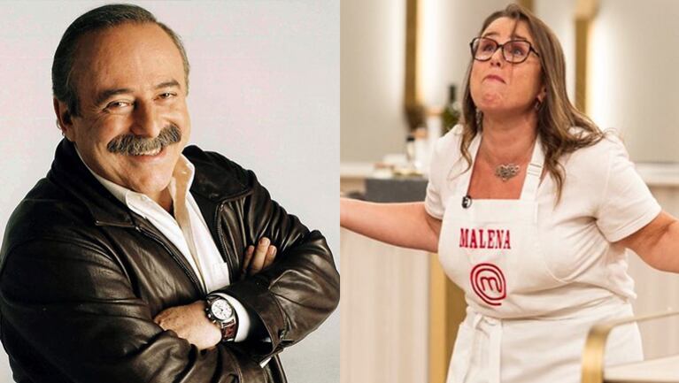 La reacción de Malena Guinzburg tras las humoradas que hace sobre su padre en MasterChef Celebrity.