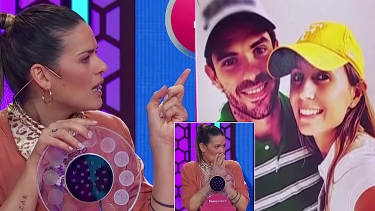 La reacción de Mica Vázquez cuando le pusieron una foto de Gago y Dulko en Pasapalabra: Me separé de él  y a los 6 meses se casó con ella