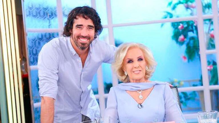 La reacción de Mirtha Legrand tras el covid positivo de Nacho Viale: Siempre me cuido mucho