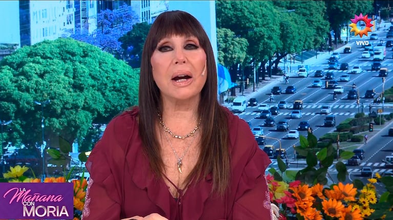 La reacción de Moria Casán tras la ausencia de Facundo Moyano (eltrece)