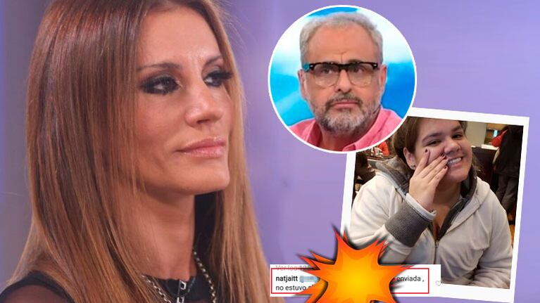 La reacción de Natacha Jaitt tras la reconciliación de Rial con Morena: Es una foto enviada; no estuvo ahí