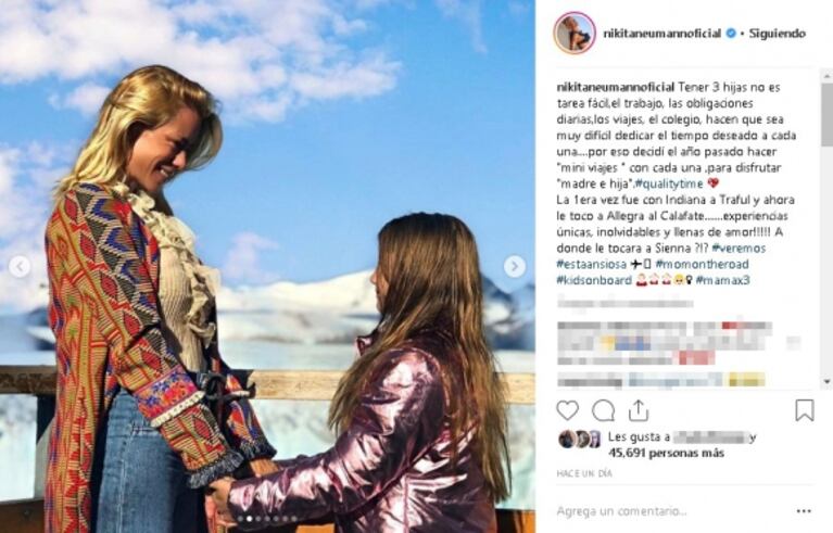 La reacción de Nicole Neumann al desubicado comentario de un seguidor: "¿Te pagan por seguirme y decir pavadas?"