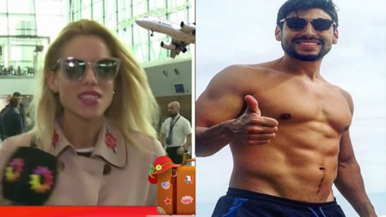 La reacción de Nicole Neumann cuando le preguntaron si se encontrará con Facundo Moyano en España: "Viajo con mi amiga, no tengo por qué dar explicación"