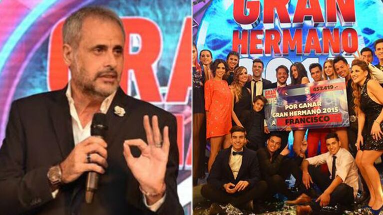 La reacción de Rial tras las acusaciones de fraude en la final de GH. Fotos: Web.