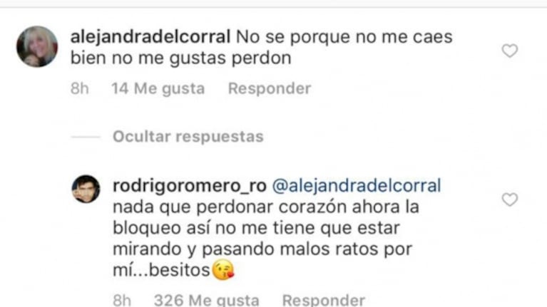 La reacción de Rodrigo Romero ante las críticas en las redes: "Acá, creyéndome ser el Potro y subido al pony"