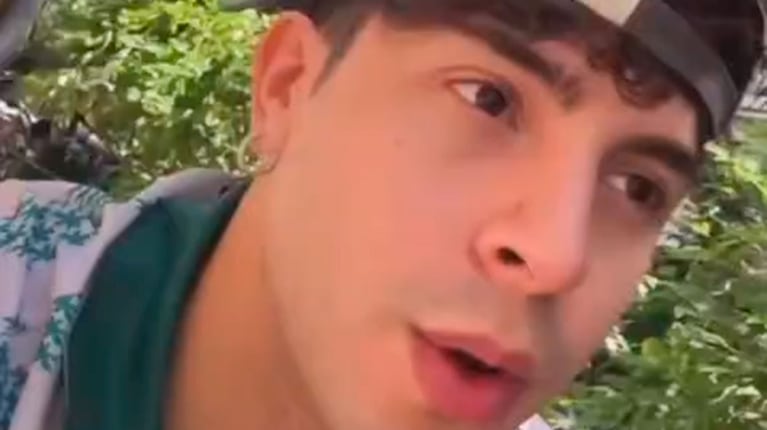 La reacción de Rusherking tras filtrar videos privados suyos en redes (Fotos: Instagram)
