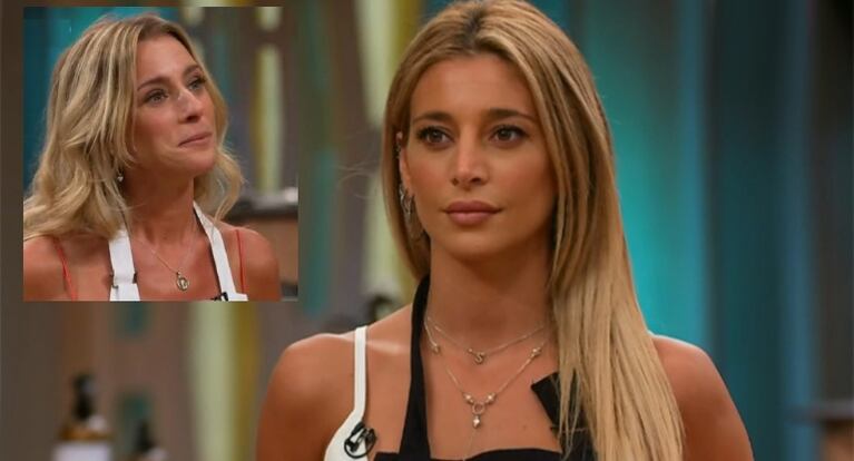 La reacción de Sol Pérez luego de que Dani La Chepi admitiera que no quiere que gane en MasterChef (Fotos: Web)