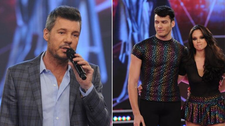 La reacción de Tinelli tras la renuncia de Barbie Vélez. (Fotos: Web)