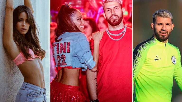 La reacción de Tini Stoessel cuando le preguntaron por el rumor de romance con el Kun Agüero: “Digamos que somos novios”