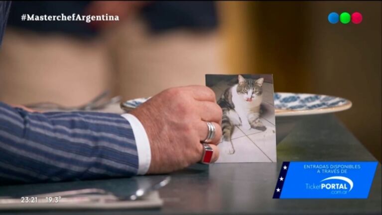 La reacción de una participante de MasterChef cuando le falló el plato con la foto de su gato: "No te traigo más"