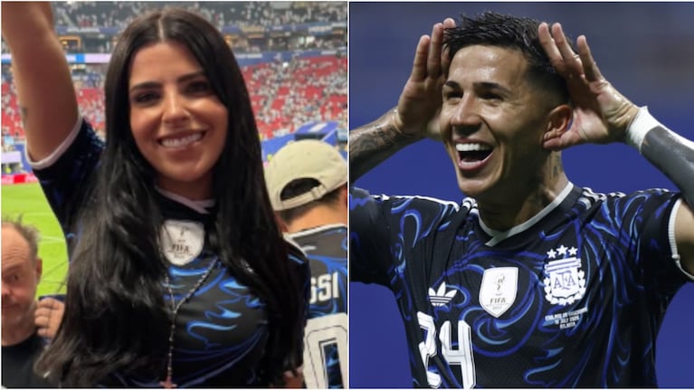 La reacción de Valu Cervantes al golazo de Enzo Fernández en Argentina vs. Inglaterra: lágrimas, un rosario y un emotivo mensaje