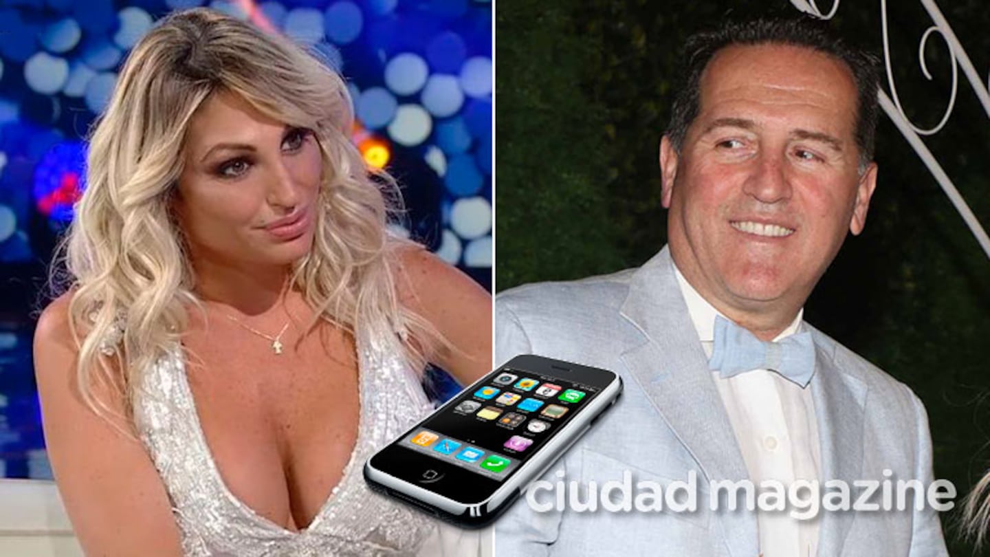 La reacción de Vicky Xipolitakis tras que revelaran que vio fotos de hombres desnudos en el celular de Naselli