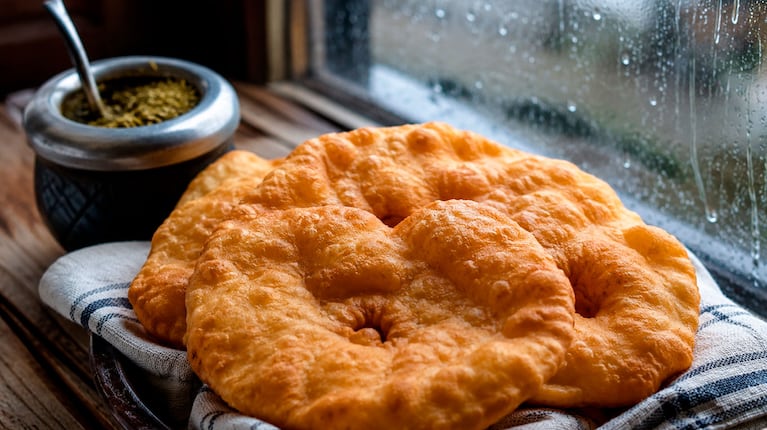 La receta de las tortas fritas más ricas: fáciles de hacer y con pocos ingredientes (foto IA)