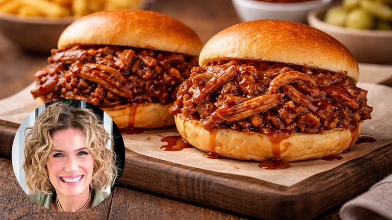 La receta de Maru Botana para hacer los mejores sándwiches de bondiola. Foto: montaje