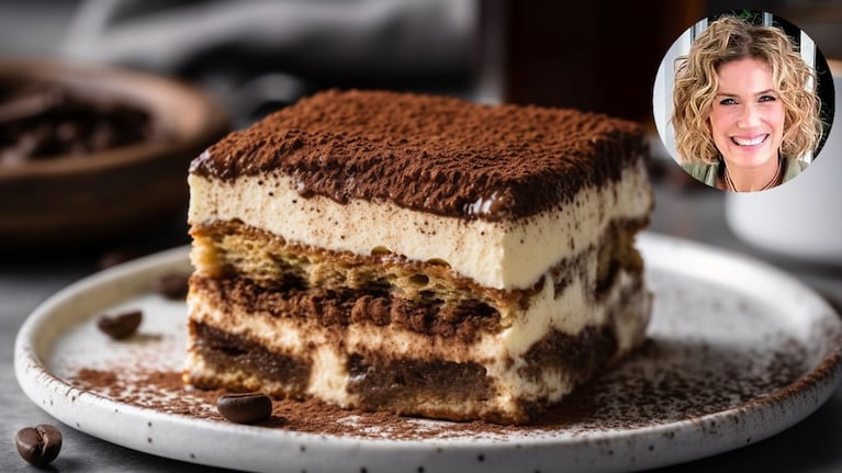 La receta de tiramisú de Maru Botana. Foto: montaje