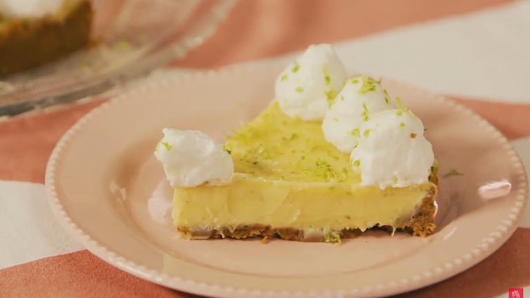La receta de una increíble tarta de lima. Foto: Cucinare.TV