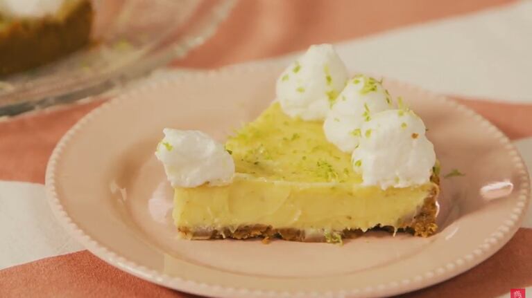 La receta de una increíble tarta de lima. Foto: Cucinare.TV