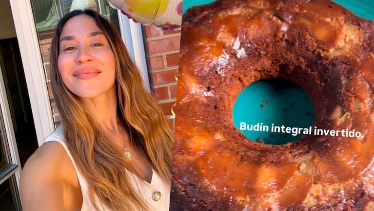 La receta del budín integral invertido de Jimena Barón que fue furor en redes (Instagram)