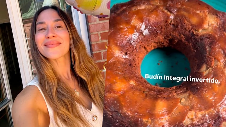 La receta del budín integral invertido de Jimena Barón que fue furor en redes (Instagram)