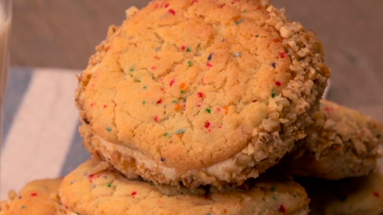La receta del sándwich de bizcochuelo con crema. Foto: Cucinare.TV.