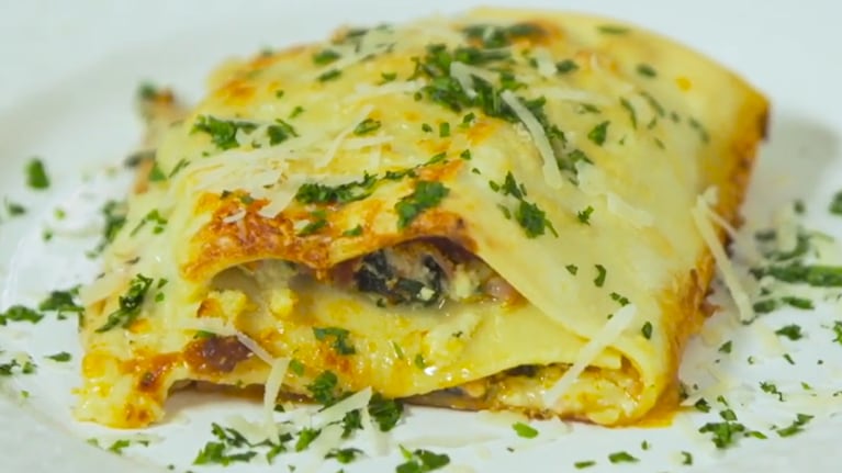 La receta para preparar una pasa clásica de forma más rápida y en un formato diferente. Foto: Cucinare.TV.