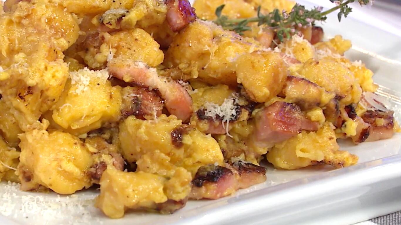 La receta para unos suaves ñoquis de calabaza con una salsa sabrosa y potente