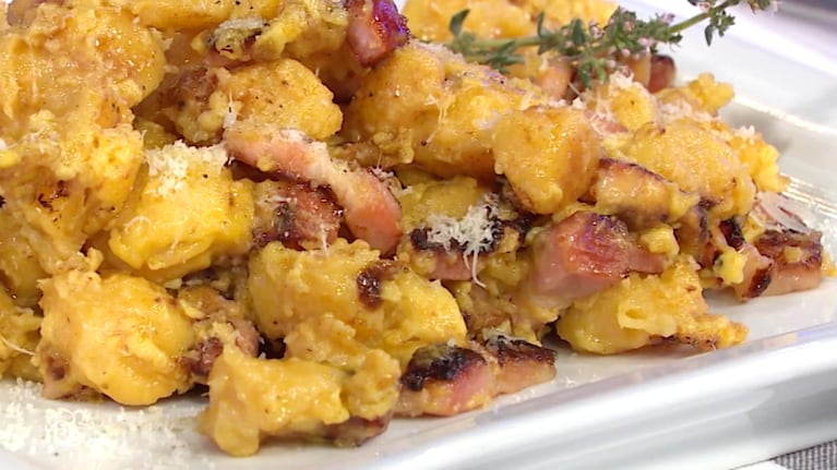 La receta para unos suaves ñoquis de calabaza con una salsa sabrosa y potente