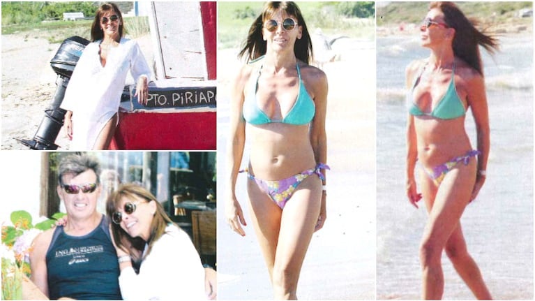 La recuperación de Fabiana Araujo luego pasar once días internada en terapia intensiva por padecer el síndrome de Guillain-Barré (Fotos: revista Paparazzi)