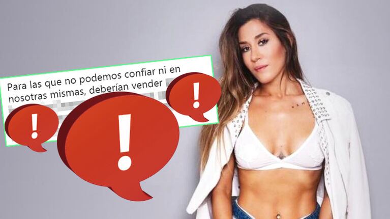 La reflexión de Jimena Barón sobre sus relaciones con los hombres (Foto: Web)