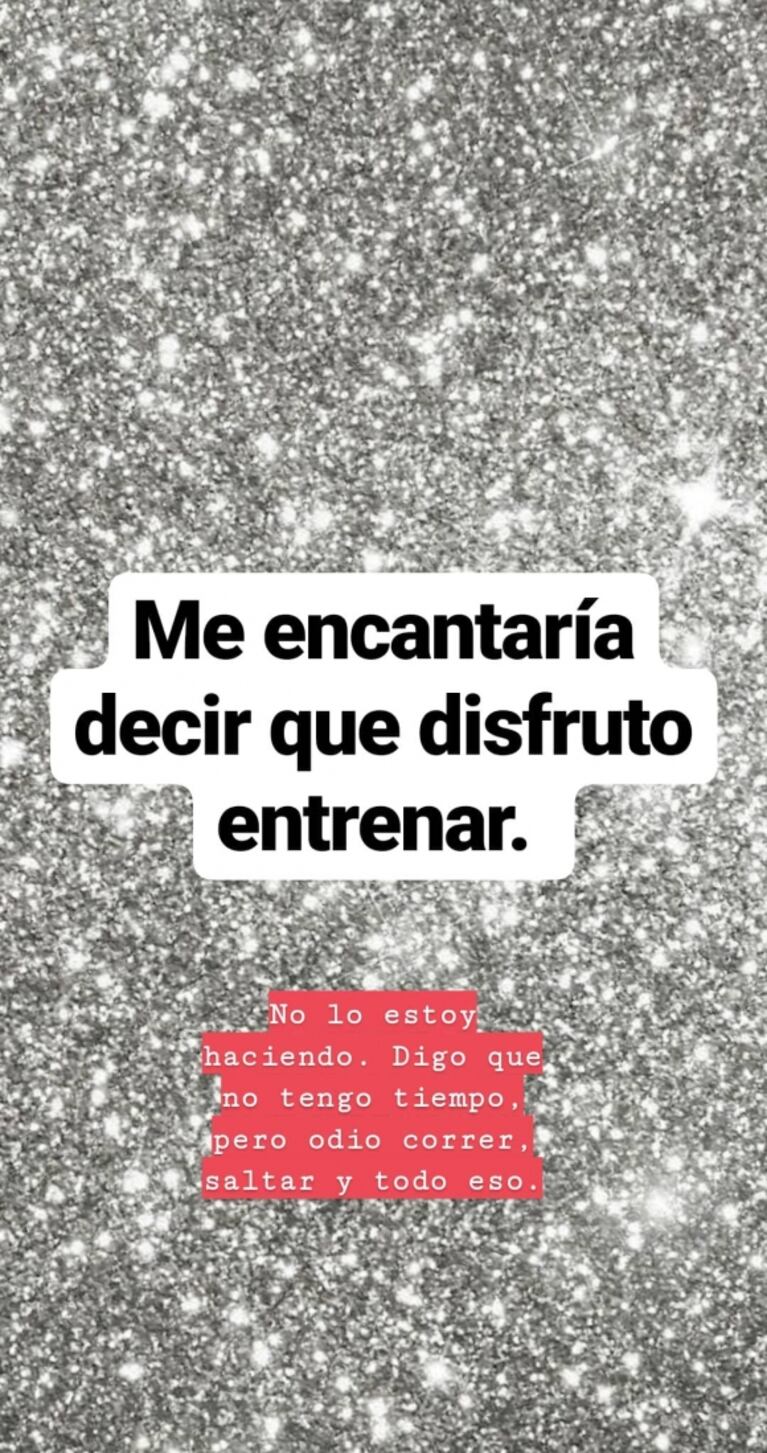 La reflexión de la China Suárez sobre las cosas que no puede hacer en su vida: "Me encantaría..."