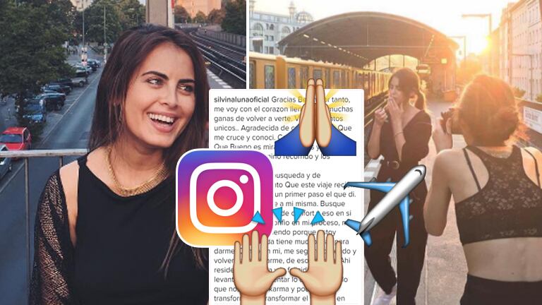 La reflexión espiritual de Silvina Luna tras su paso por Berlín (Foto: Instagram)