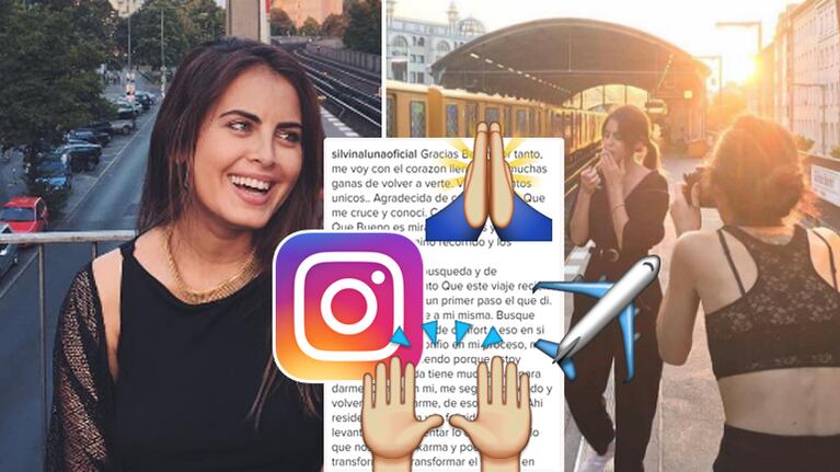 La reflexión espiritual de Silvina Luna tras su paso por Berlín (Foto: Instagram)
