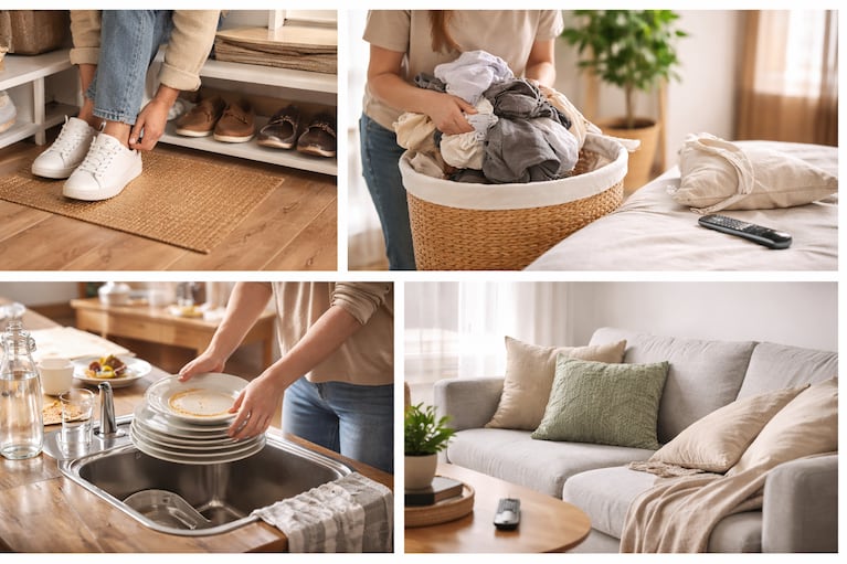 La regla de los dos minutos puede aplicarse fácilmente a tareas cotidianas. Foto: IA