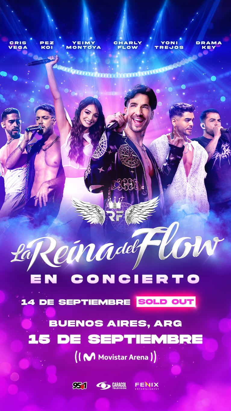 La Reina del Flow agotó su primer Movistar Arena y suma una nueva fecha en Buenos Aires
