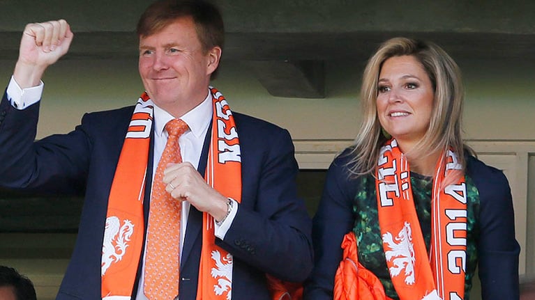 La reina Máxima y Guillermo de Orange (Foto: EFE).