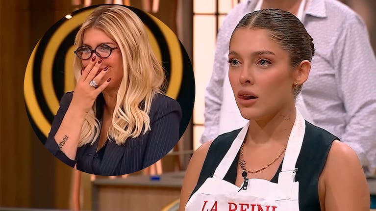 La Reini, picante con La China Suárez en MasterChef Celebrity (Foto: Telefe)