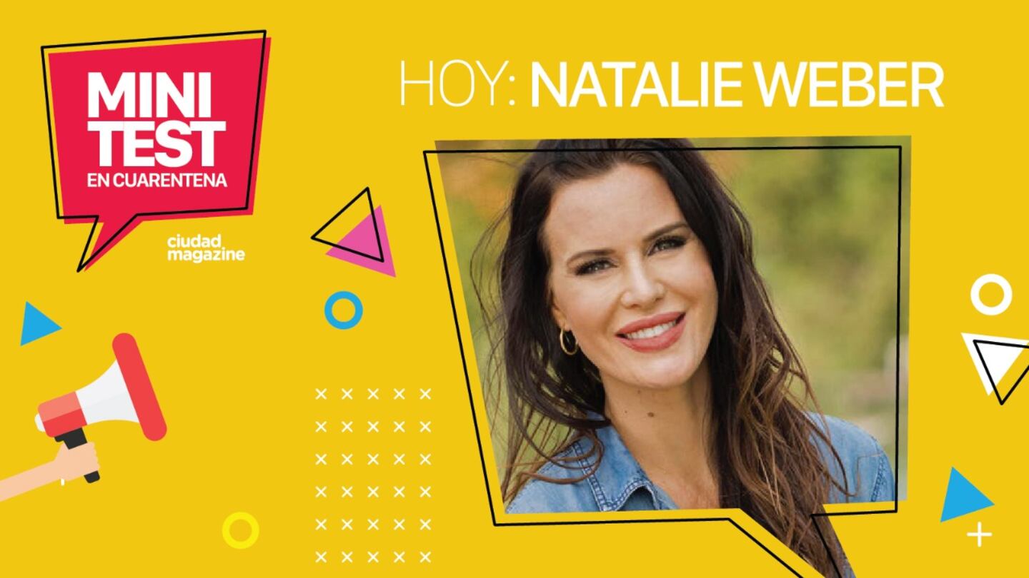 La relajada intimidad de la cuarentena de Natalie Weber: "Vivo en jogging, solo produzco para sacarme fotos"