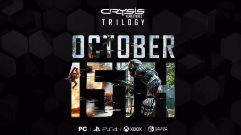 La remasterización de la trilogía de Crysis se lanzará el 15 de octubre