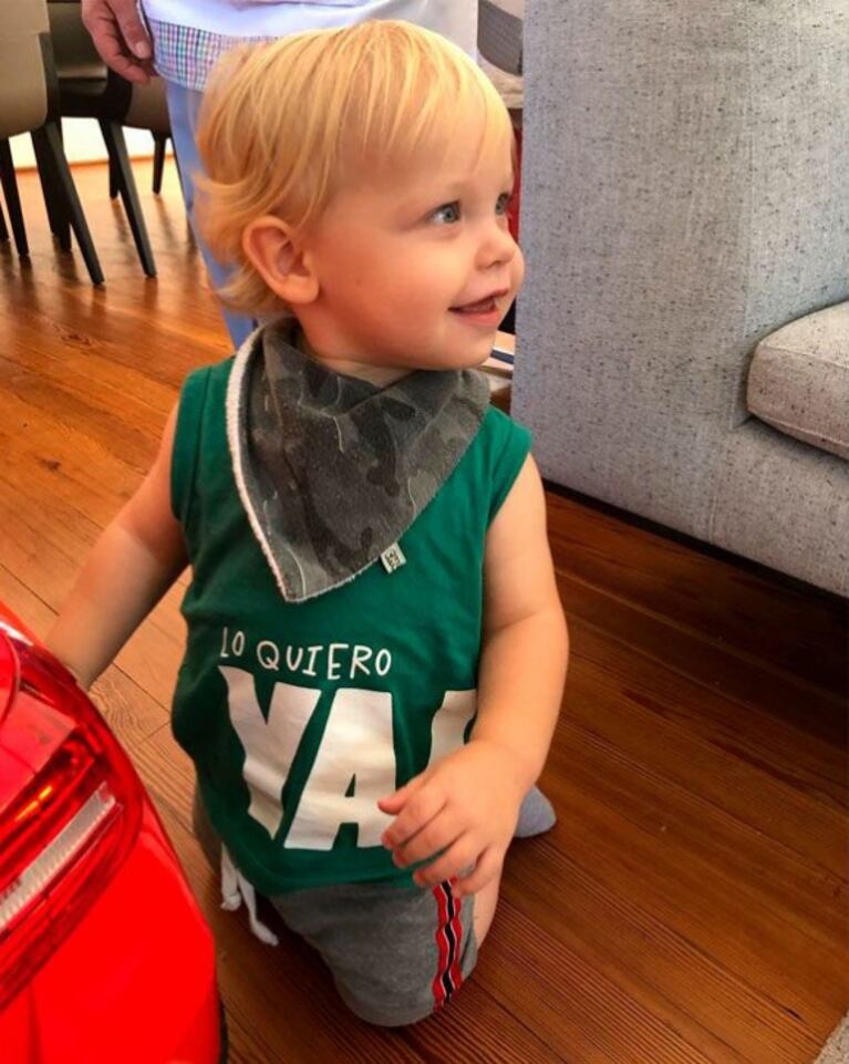 La remera del hijo de Marley que generó debate en Instagram