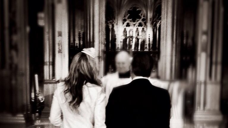 La renovación de votos de Thalía y Tommy Mottola. (Foto: Instagram.com/thalia)