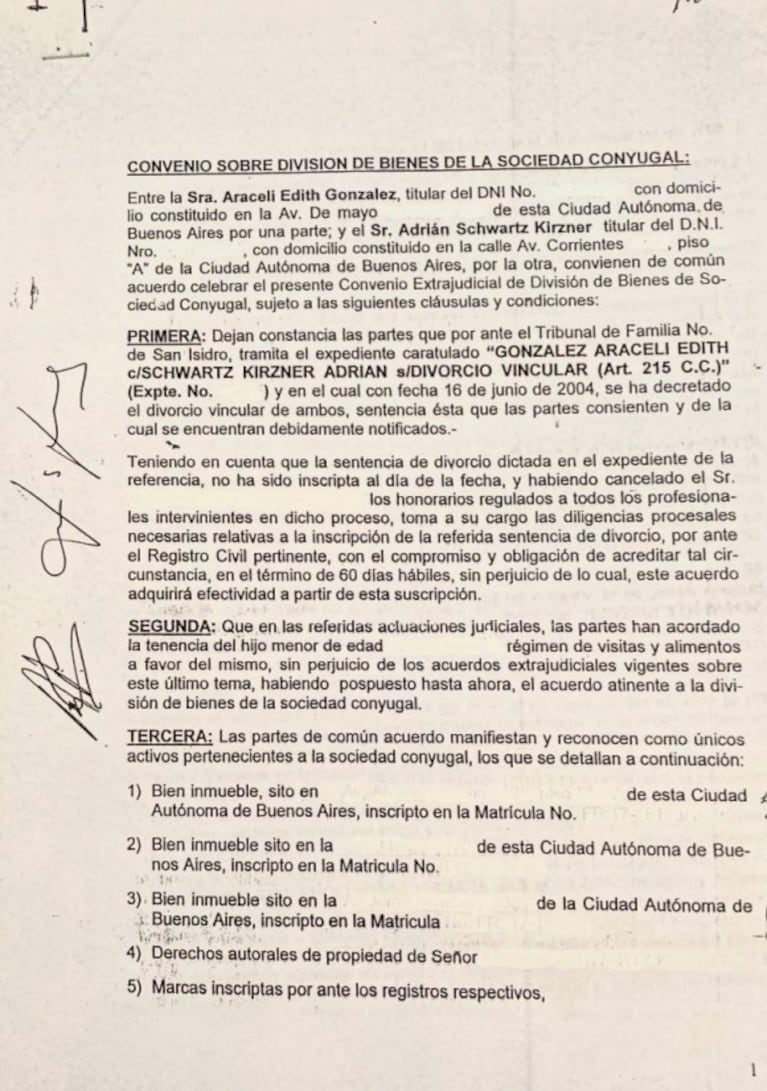 La respuesta de Adrián Suar a las acusaciones de Araceli González: "Cumplí con todas y cada una de mis obligaciones"
