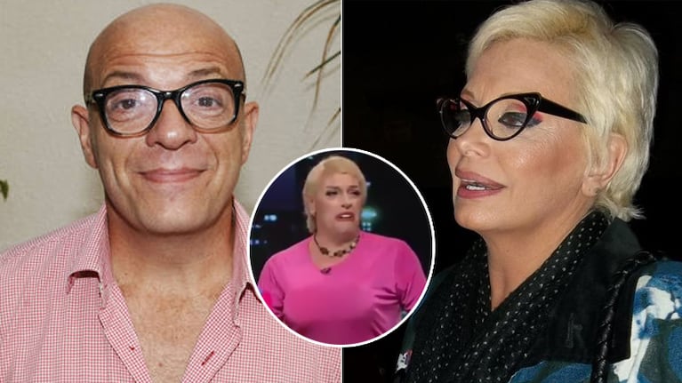 La respuesta de Campi tras el enojo de Carmen Barbieri por su imitación (Foto: Web)