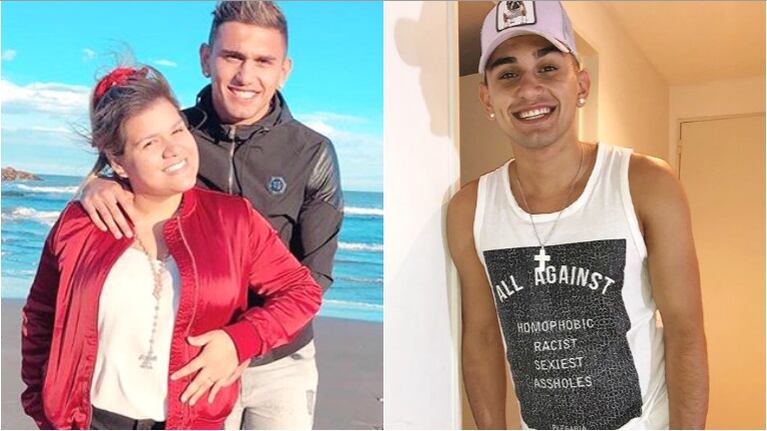 La respuesta de Facundo Ambrosioni cuando le preguntaron si Morena Rial es celosa (Fotos: Instagram)