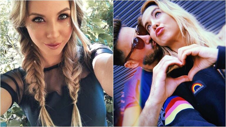 La respuesta de Flor Vigna cuando le preguntaron si le manda fotos hot a Nico Occhiato (Fotos: Instagram)