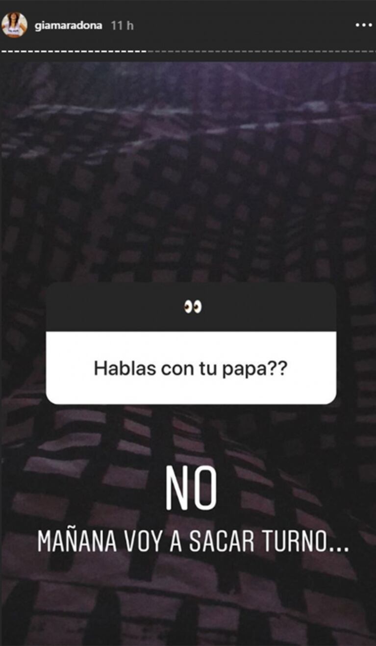 La respuesta de Gianinna Maradona cuando le preguntaron si prefería a Verónica Ojeda o a Rocío Oliva