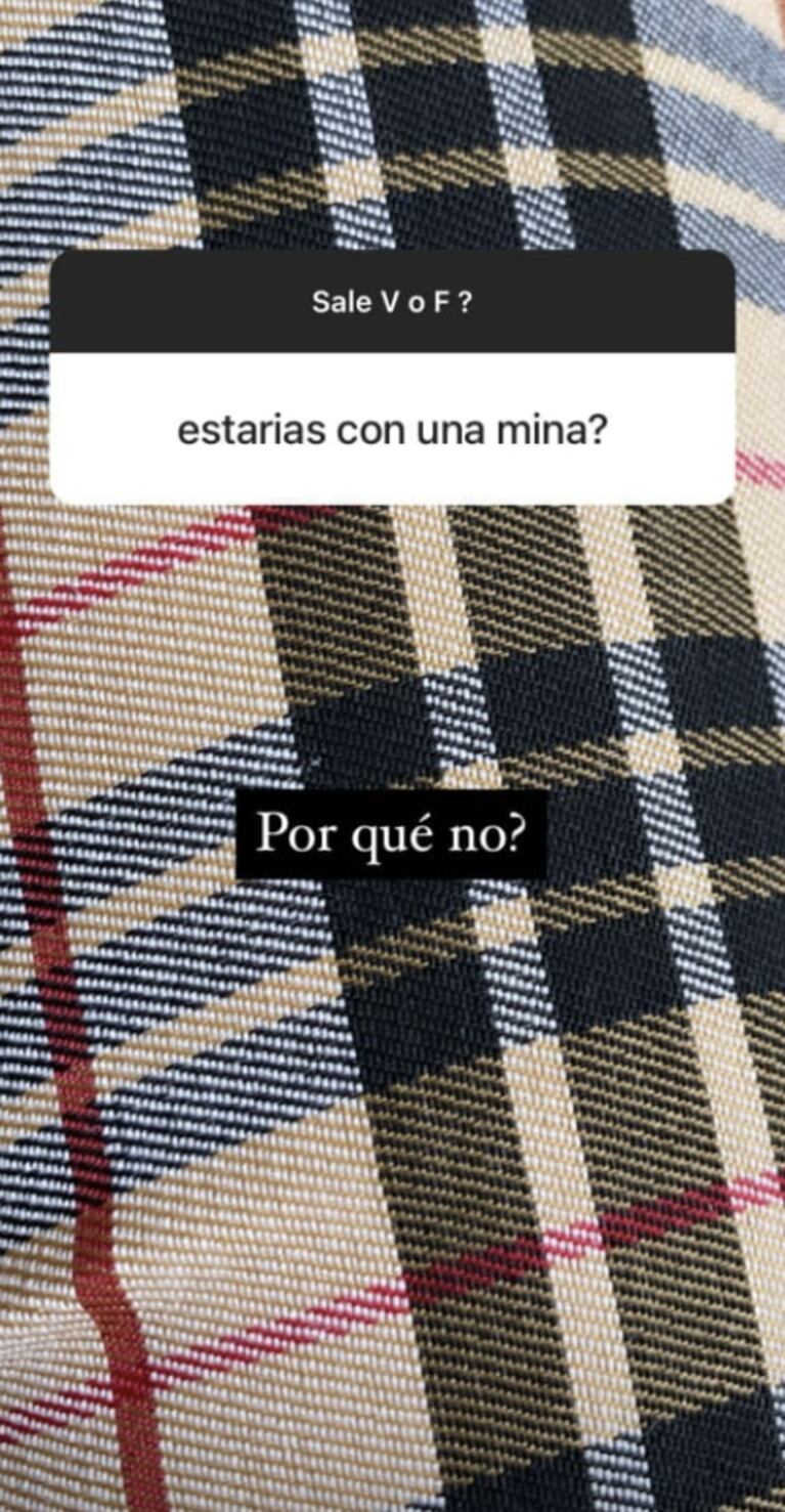 La respuesta de Laurita Fernández cuando le preguntaron si saldría con una mujer: "¿Por qué no?"
