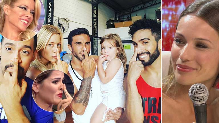 La respuesta de Nicole al gesto que hizo, ¿con Palito a Pampita?