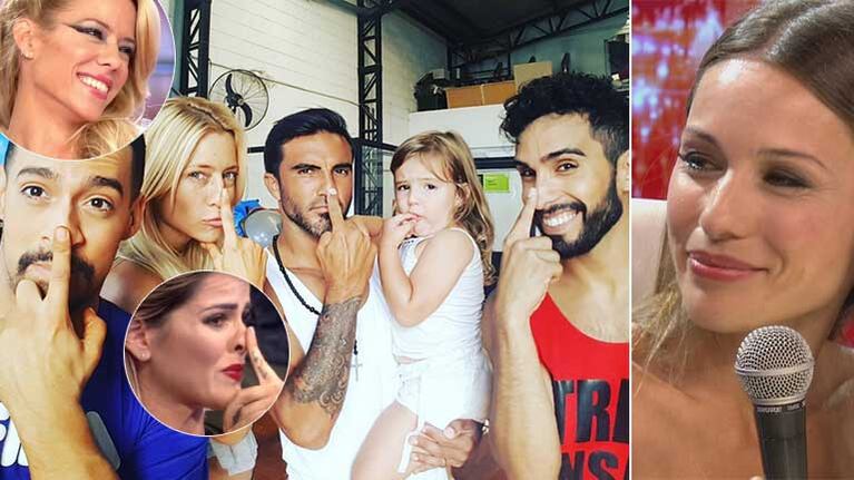 La respuesta de Nicole al gesto que hizo, ¿con Palito a Pampita?