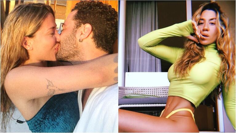 La respuesta ultra hot de Jimena Barón al piropo de Mauro Caiazza (Fotos: Instagram)